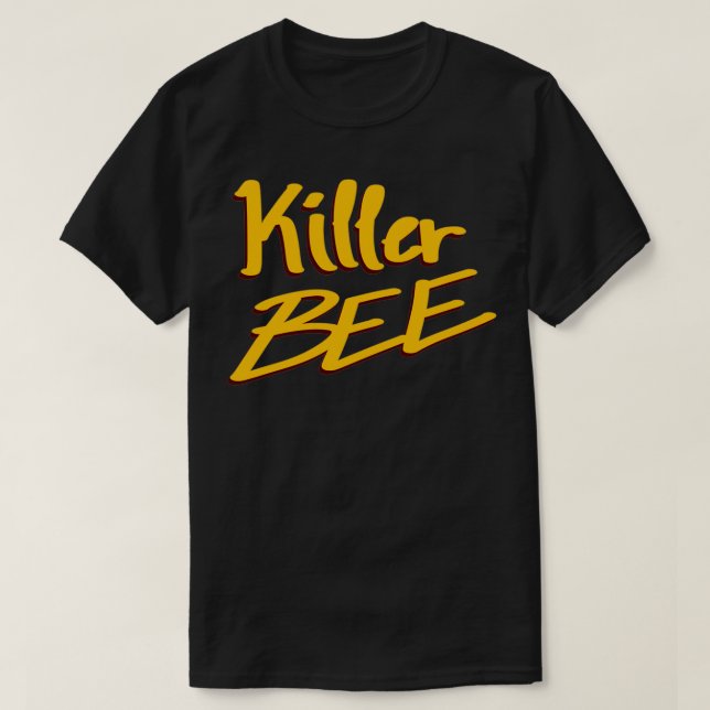 Killer bee t yellow T-Shirt (Design Front)