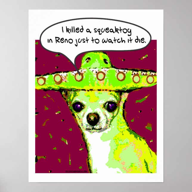 Killer Chihuahua Poster (Front)