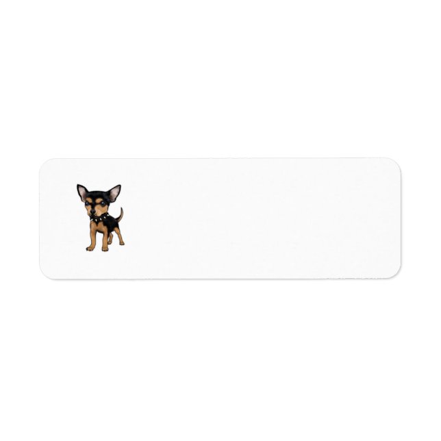 Killer Chihuahua Return Address Label (Front)