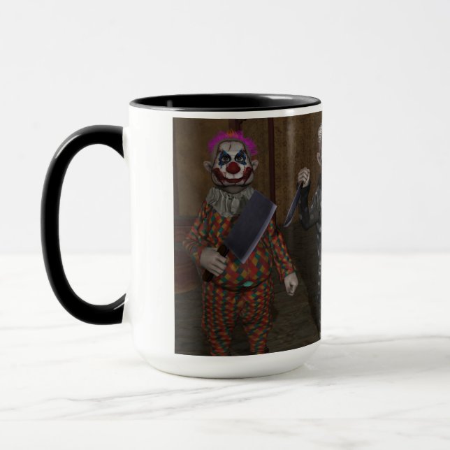 Killer Clown Circus Mug (Left)