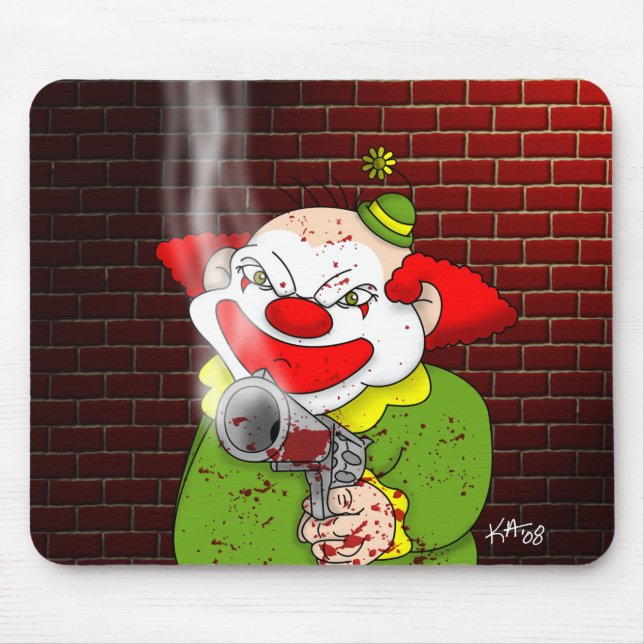 Killer Clown Mousepad (Front)