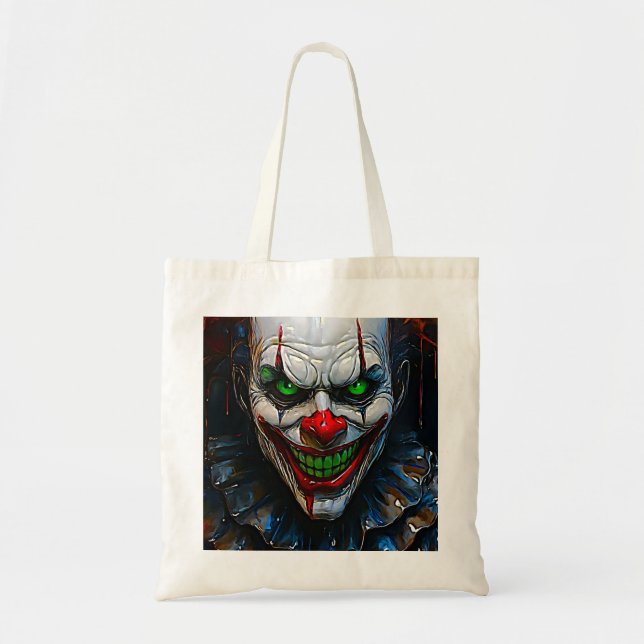 Killer Clown Tote Bag (Front)
