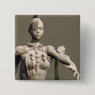 Killer Frost Alternate 15 Cm Square Badge