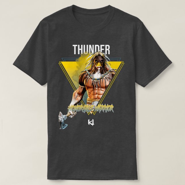 Killer Instinct 2013 Honorable warrior Thunder T-Shirt (Design Front)