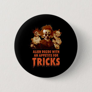 Killer Klowns from Outer Space Halloween Playing T 6 Cm Round Badge