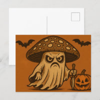Killer Shroom-Spooky Ghost with Knife