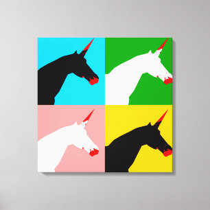 Killer Unicorn (Art Print) Canvas Print