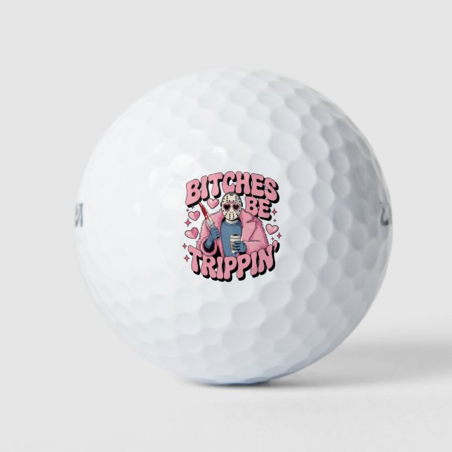 Killer Valentine Vibes  Golf Balls (Front)
