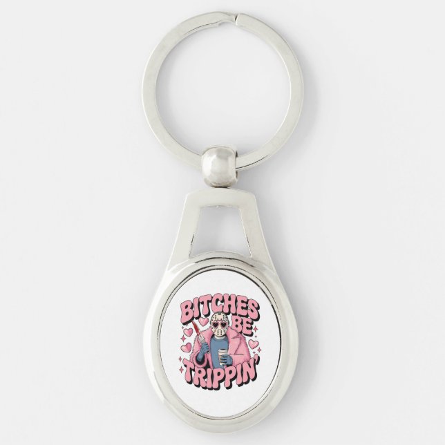 Killer Valentine Vibes Key Ring (Front)