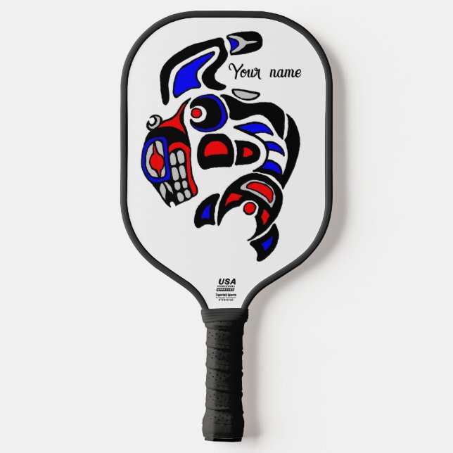 Killer whale And dragon paddles (Back)