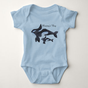 Killer Whale Baby Outfit Baby Bodysuit