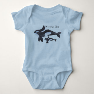 Killer Whale Baby Outfit Bodysuit