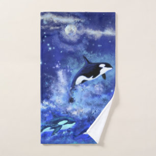 Killer Whale Bath Towel Set