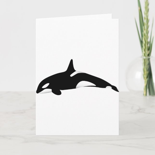 Killer Whale Card (Front)