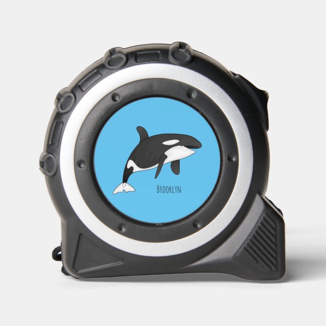 Killer whale cartoon illustration  1 (Front)