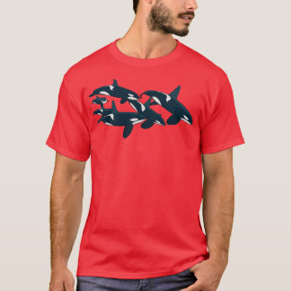 Killer Whale Group T-Shirt
