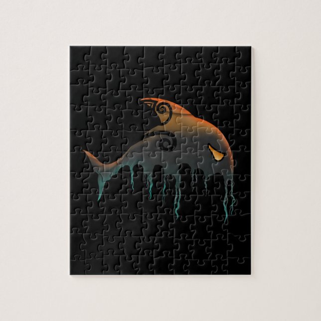 killer whale Halloween Jigsaw Puzzle (Vertical)