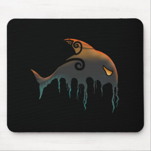 killer whale Halloween Mouse Pad