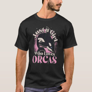 Killer Whale Ocean Animal Girls Women Orca Swea T-Shirt