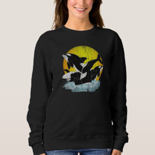 Killer Whale  Ocean Animal Orca Sweatshirt