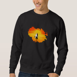 Killer Whale Ocean Animal Whale  Sunset Orca Tank 