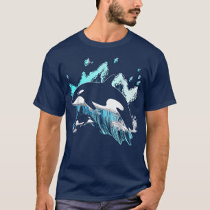 Killer Whale Ocean Lover Gift Idea Men Boys Kids O T-Shirt