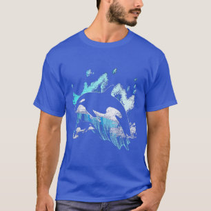 Killer Whale Ocean Swim Cool Animal Creature Orca T-Shirt
