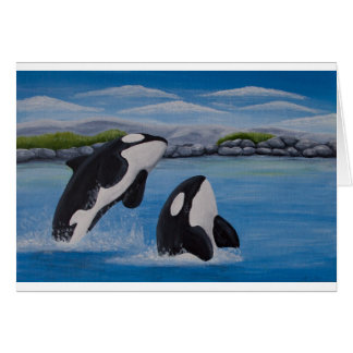 Killer Whale (Orca) Card