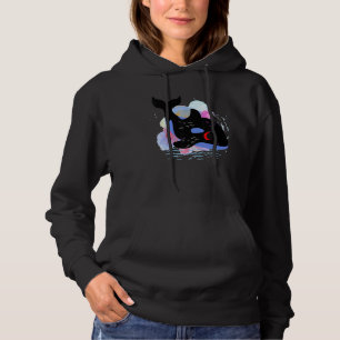 Killer Whale Orca,design orca ,Orca Family Hoodie