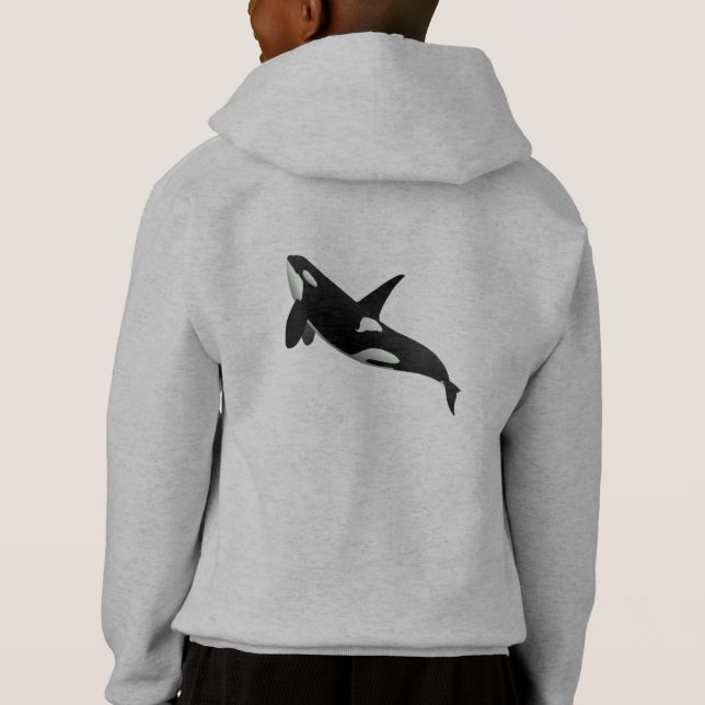 Killer Whale, Orcinus Orca (Back)