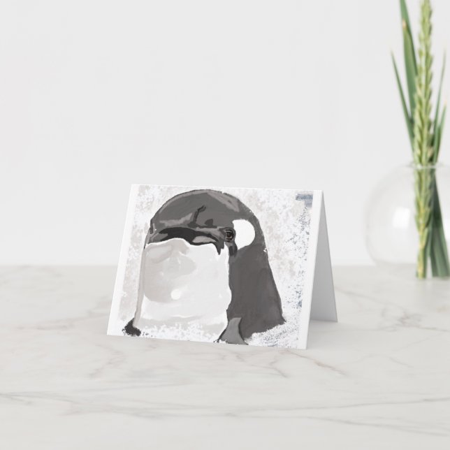 Killer Whale 🐳  Thank You Card (Front)