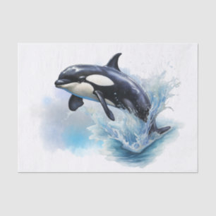 Killer Whale Tissue Paper