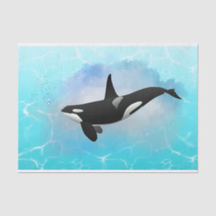 Killer Whale Tissue Paper