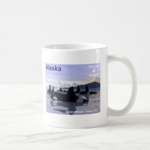 Killer Whales - Alaska Postage Coffee Mug