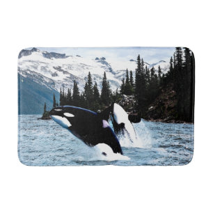 Killer Whales Bath Mat