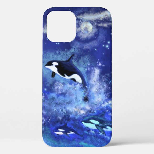 Killer Whales iPhone Case (Back)