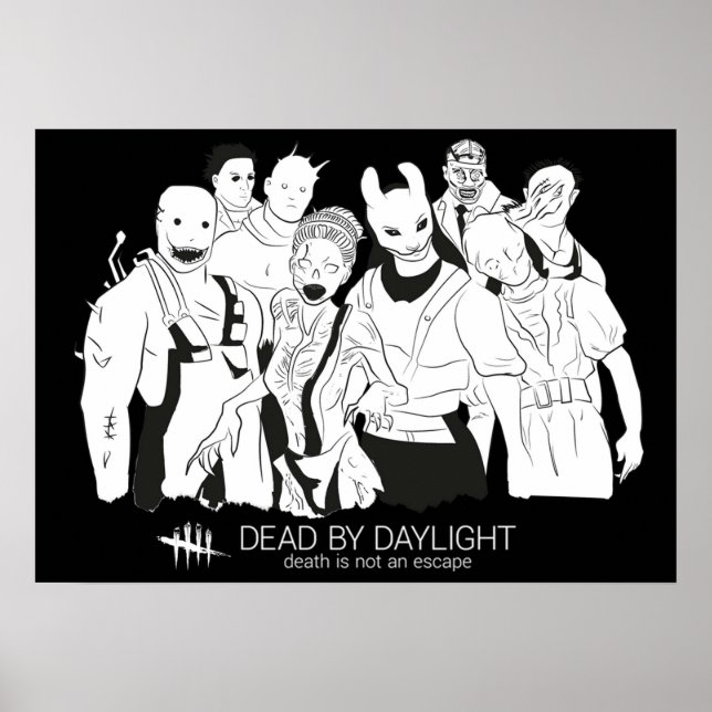 Killers Dead by daylight dark version Poster (Front)