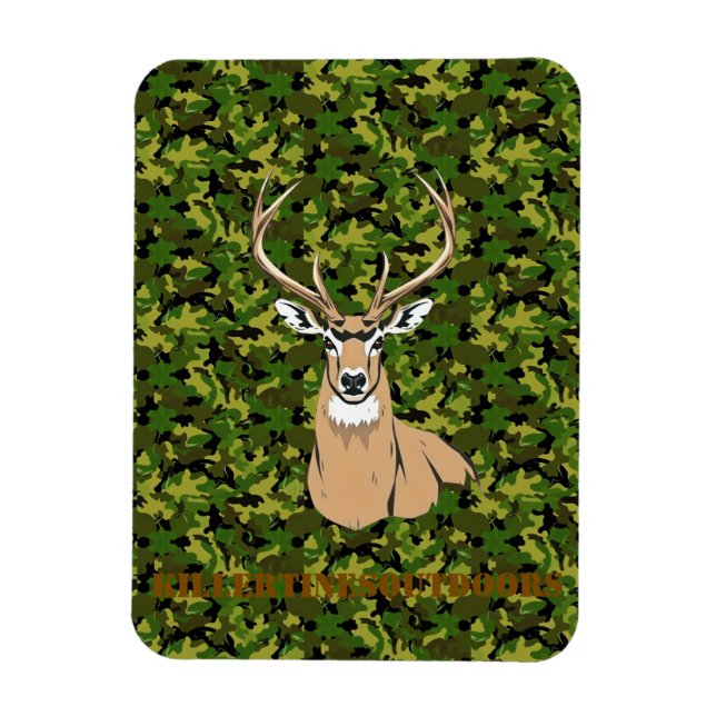 Killertinesoutdoors whitetail magnet. magnet (Vertical)