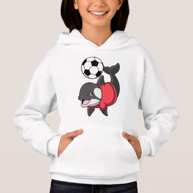 Killerwhale as Soccer player with Soccer (Front)