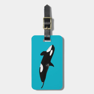 Killerwhale , Orcinus orca Luggage Tag