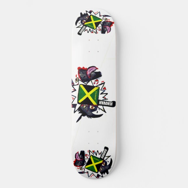 KILLGOAT JAMAICA  8 1/2" Skateboard Deck (Front)