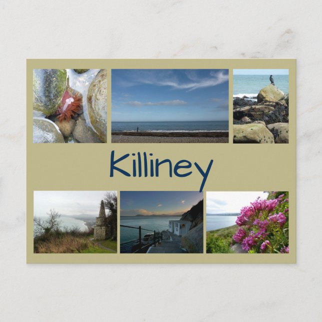 Killiney Collage Postcard (Front)