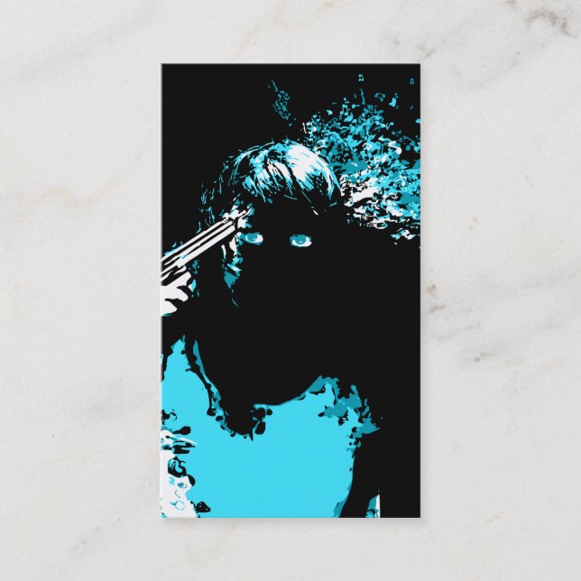 killing me softly business card (Front)