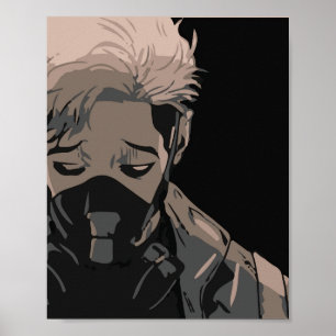 killing stalking sangwoo  poster