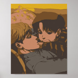killing stalking yoonbum x sangwoo cute poster