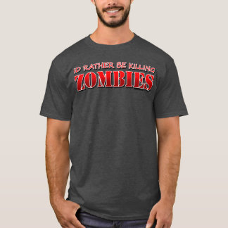 Killing Zombies family T-Shirt