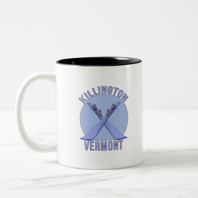 Killington, Vermont Two-Tone Coffee Mug (Left)