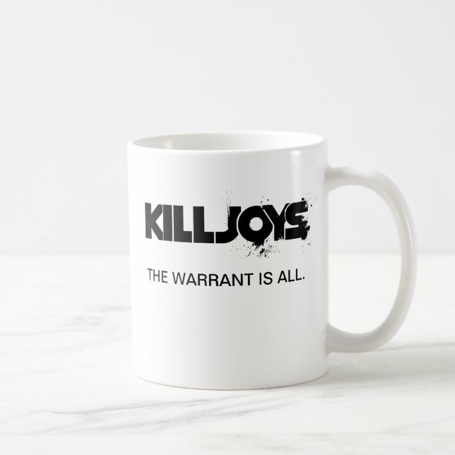 Killjoys Team Name List White Mug (Right)