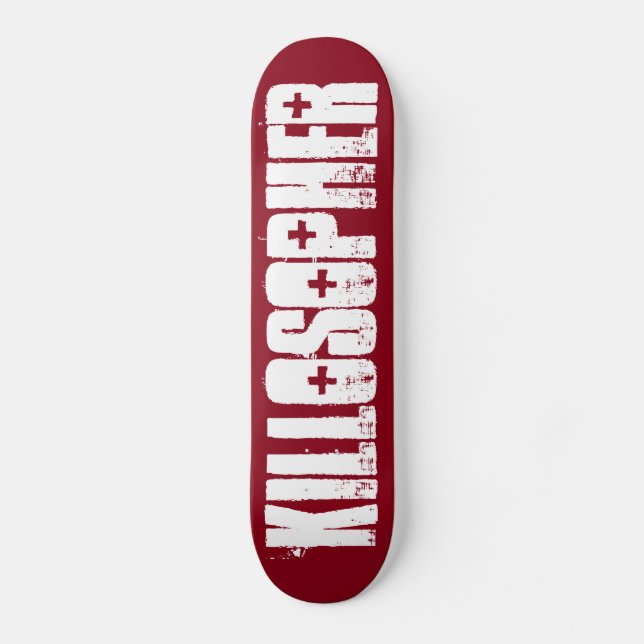 Killosopher Original Skateboard Deck (Front)