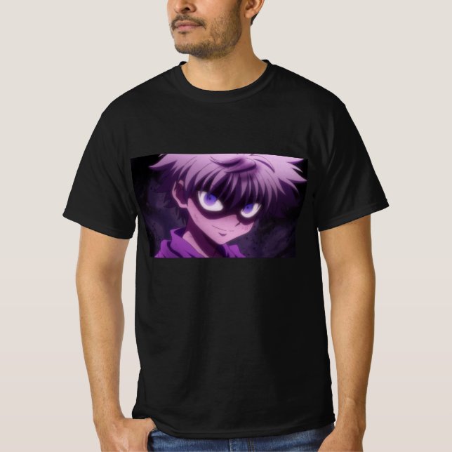Killua Evil Smile T-Shirt (Front)